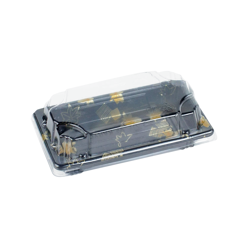 จานปาร์ตี้พลาสติกสีดำย่อยสลายได้