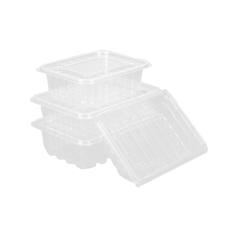 กล่องบรรจุภัณฑ์ผลไม้ใสแบบใช้แล้วทิ้ง