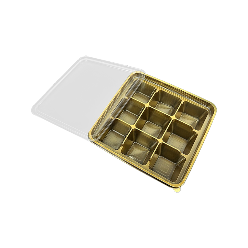 กล่องบรรจุภัณฑ์พุพอง PET เก้าตาราง